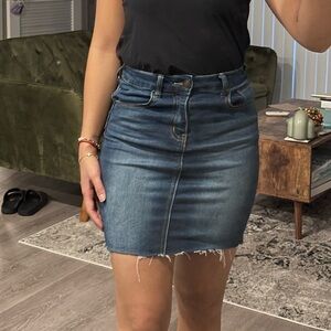 Angel Kiss denim skirt